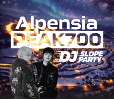 
                             [무료공연] 알펜시아 PEAK700 DJ SLOPE PARTY