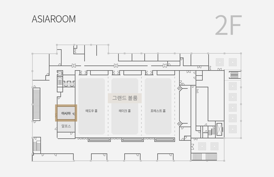 grand ballroom plan information