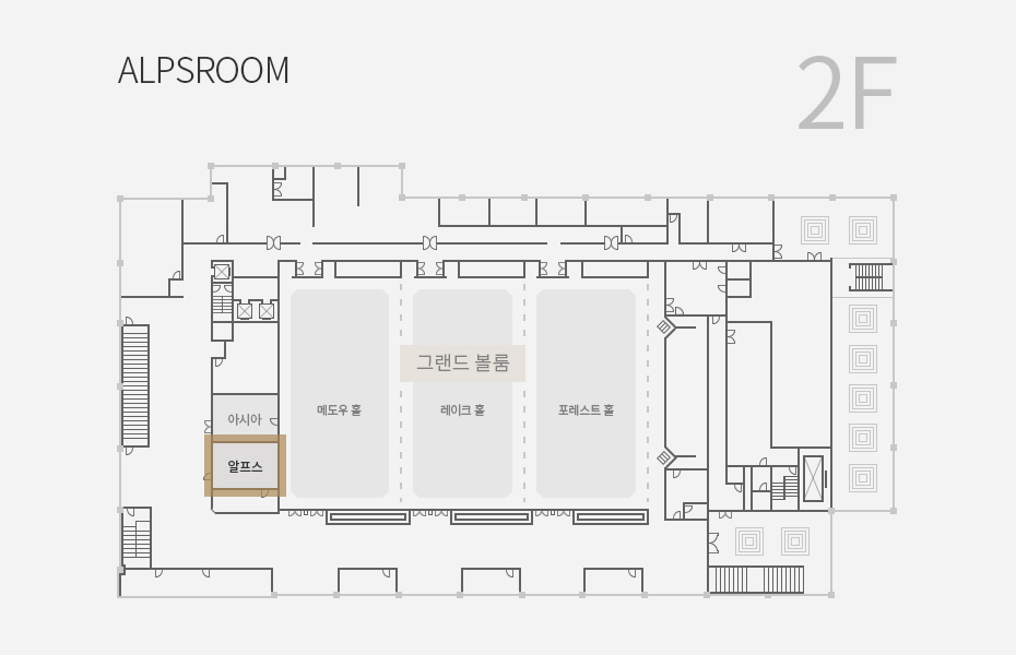 grand ballroom plan information