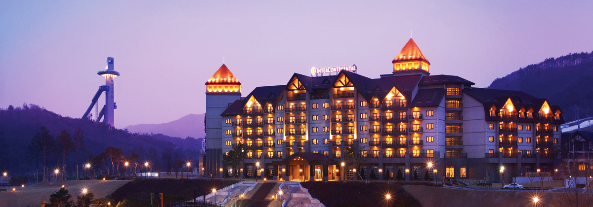 INTERCONTINENTAL ALPENSIA HOTEL NIGHT VIEW img